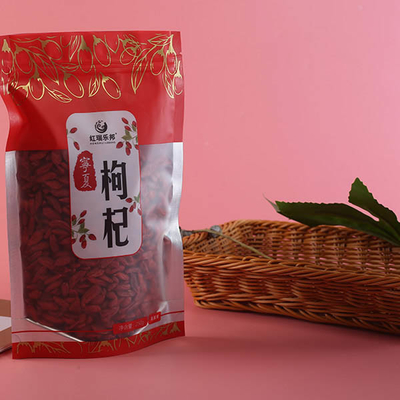 Beef Nuts Kraft Paper 50g Compostable Stand Up Pouch With Window