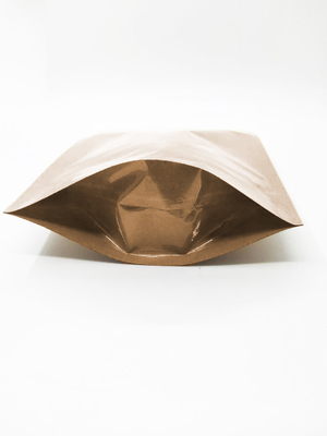 1kg Biodegradable Kraft стоят вверх мешок