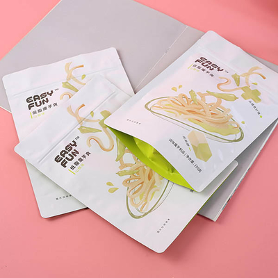 Resealable молния 40mic алюминиевой фольги стоит вверх Resealable сумки для упаковки еды