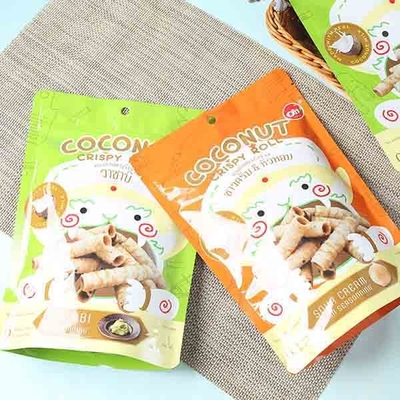 Ясный мешок положения окна упаковывая сумку мешка Doypack небольшую с молнией