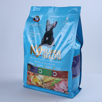 Замок застежка-молнии сумки корма для домашних животных Mylar Edibles упаковывая стоит вверх по мешку