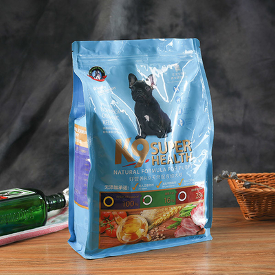 Замок застежка-молнии сумки корма для домашних животных Mylar Edibles упаковывая стоит вверх по мешку