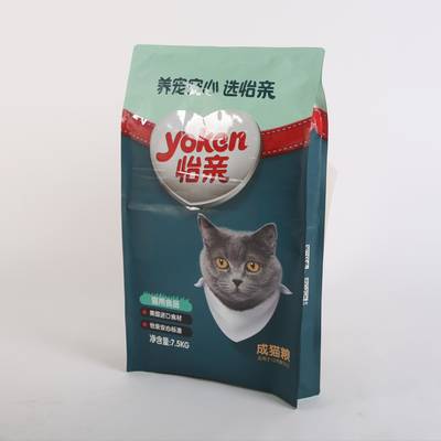 Упаковка обслуживания собаки сумки 5KG 10KG 15KG Gusset 20KG 25KG плоская нижняя бортовая