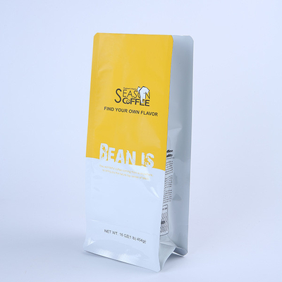Resealable сумка 250g 8oz плоская нижняя упаковывая пластиковый мешок кофейного зерна 120g с клапаном